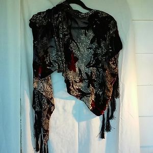 Vintage Chico's silk scarf